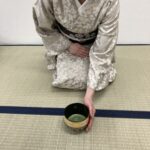 着付け教室　お茶会の着物